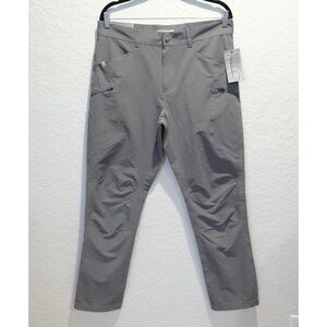 NWT Backcountry Men’s Lightweight Pants 34x30 Gray Performance Hiking Outdoor